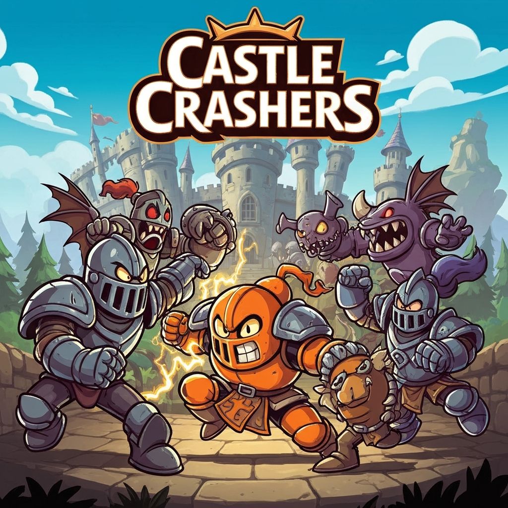 Castle Crashers cover art