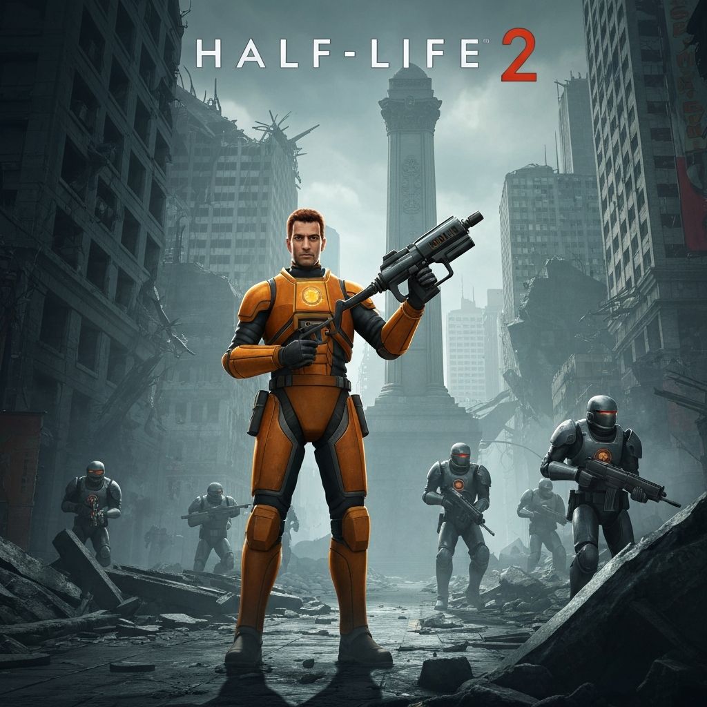 Half-Life 2 cover art