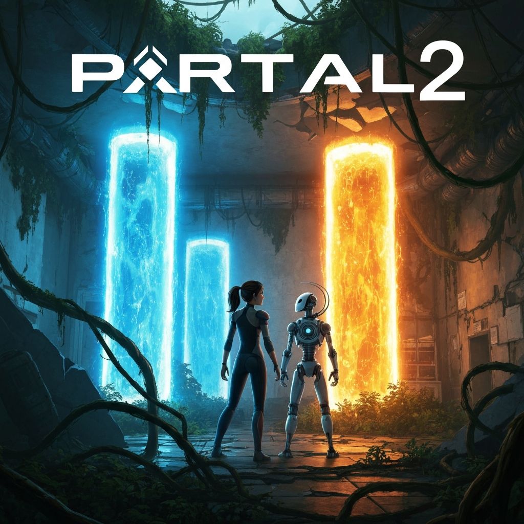 Portal 2 cover art